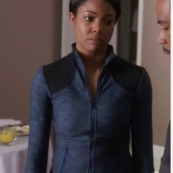 Lululemon Forme Jacket Slub Denim Limitless Blue 8 - Picture 14 of 15